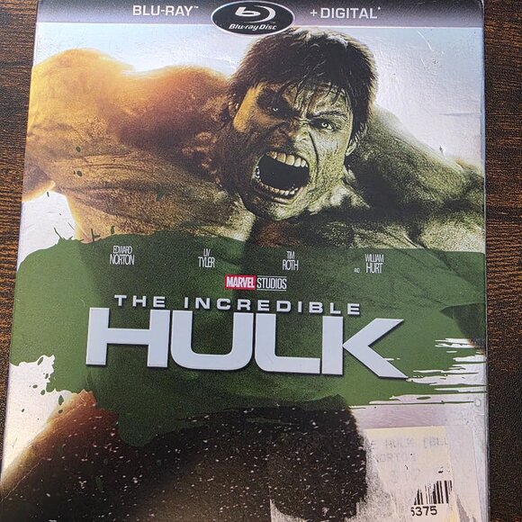 The Incredible Hulk Blu Ray with Jewel case and Slip cover - Picture 1 of 3